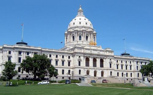 Minnesota state capitol MnSEIA solar policy
